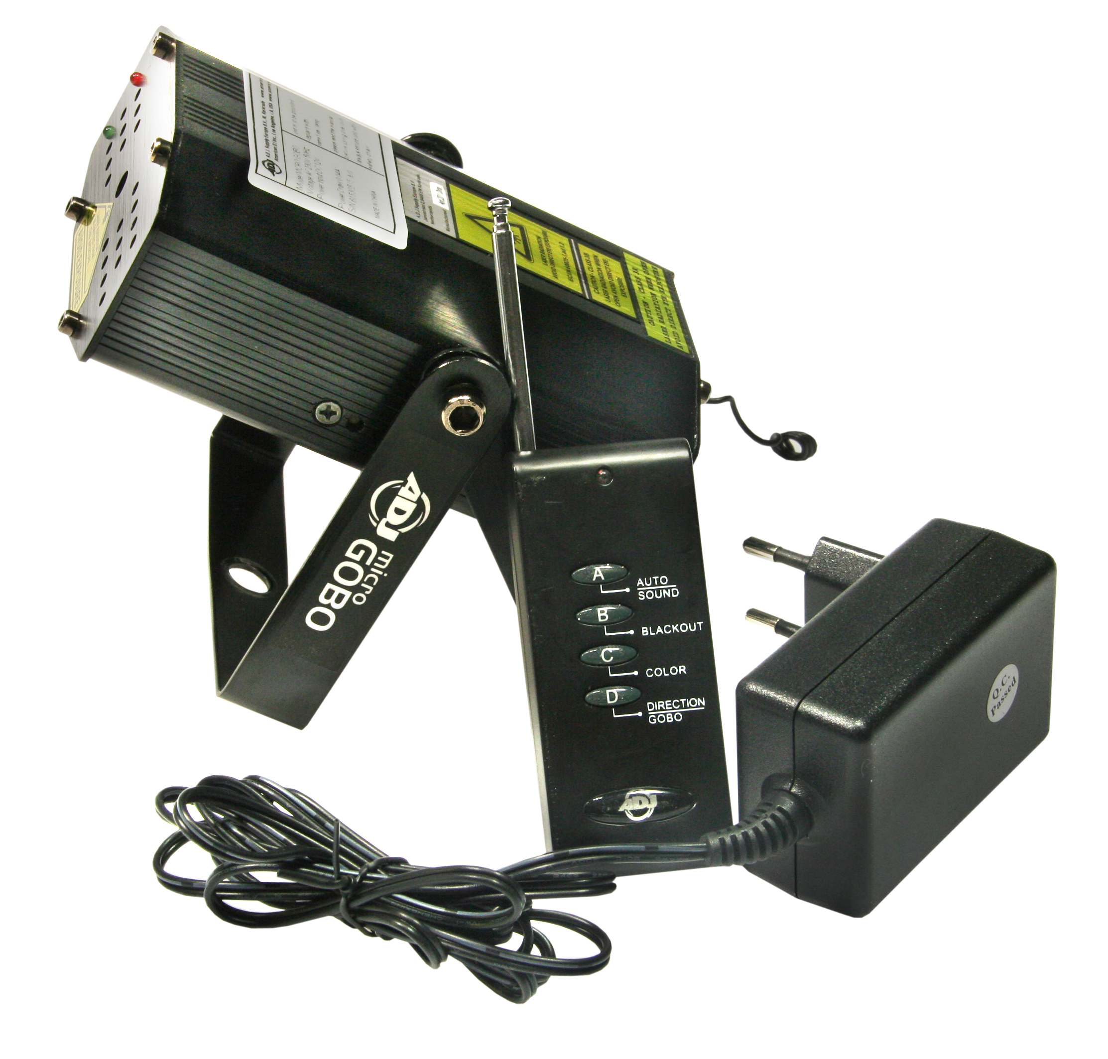 Laser Mikro Gobo, mit FB, Schutzklasse 3b